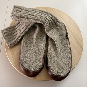 Acorn Original Slipper Sock Women 9.5-10.5 / Men 7.5-8.5 Wool Thick Fast Ship